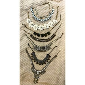 Jcrew & BaubleBar Necklaces Lot